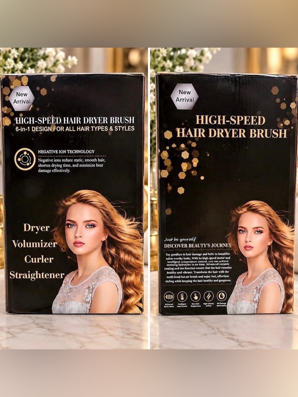 6-in-1 High-Speed Multi Hair Styler and Dryer Brush